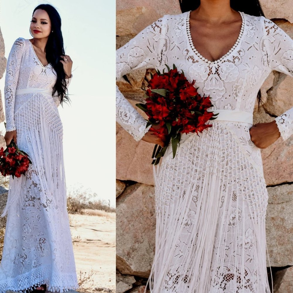 NWT Wedding Dress Vintage Lace